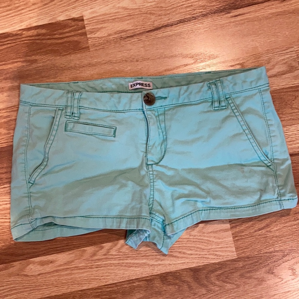 Super cute and comfortable sea foam green shorts.